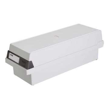 Photo Boite à couvercle pour 1300 cartes - A7 paysage - Gris Clair : HAN 957-11