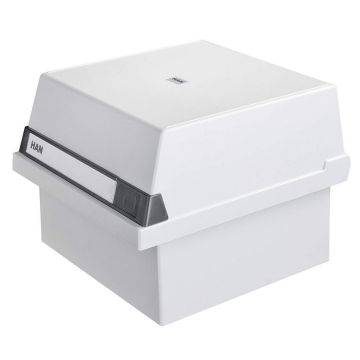 Photo Boite à couvercle pour 800 cartes - A5 paysage - Gris : HAN 965-11 