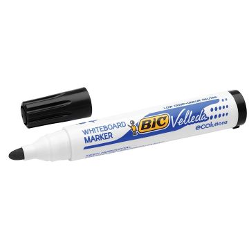 Photo BIC : Marqueur Velleda 1701 - Noir 904937