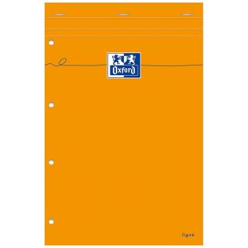 Photo OXFORD bloc blanc Ligné et Perforé Oxford 100106286