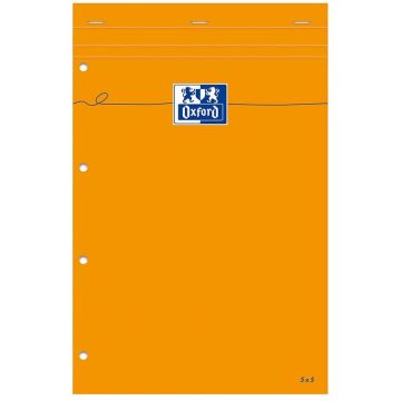 Photo Bloc blanc Quadrillé et Perforé Oxford 100106284