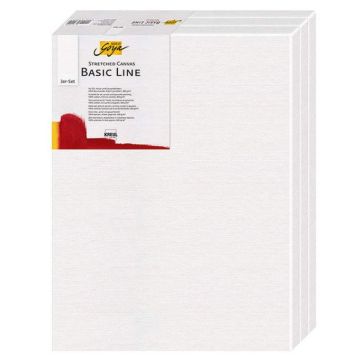 Photo C.KREUL :  Lot de 3 châssis pour peindre  - 130 x 180 mm