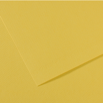 Photo CANSON 200321334 : Feuilles de papier dessin Mi-teintes - jaune pastel