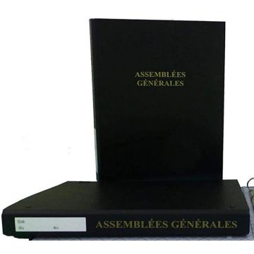 Image Classeur d'Assemblées Générales ELVE