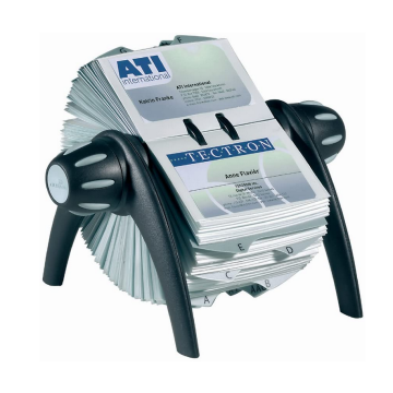 Image Fichier rotatif pour cartes de visite - VISIFIX Flip Vegas DURABLE 