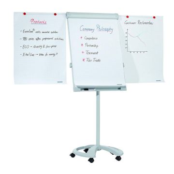 Photo Chevalet de conférence - Mobil Deluxe - 670 x 950 mm : FRANKEN