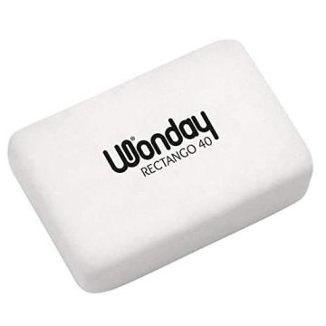 Photo Gomme en plastique - Blanc WONDAY Rectango