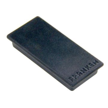 Lot de 10 Aimants - 50 x 23 mm - Noir : FRANKEN