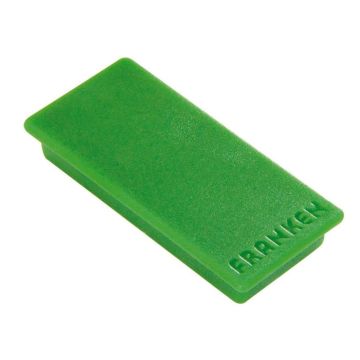 Photo Lot de 10 Aimants - 50 x 23 mm - Vert : FRANKEN