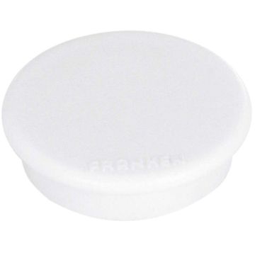 Photo Lot de 10 Aimants ronds - 32 mm - Blanc : FRANKEN