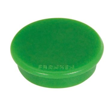 Photo Lot de 10 Aimants ronds - 32 mm - Vert : FRANKEN