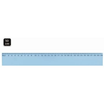 Règle plate en plastique incassable - 500 mm WONDAY FTS500062 photo