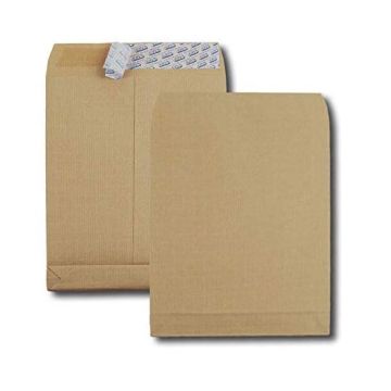 Photo Pochettes kraft armé à soufflet 30 mm - 229 x 324 mm : GPV Lot de 50