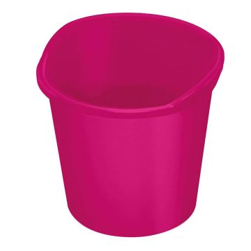 Photo Corbeille à papier 13 litres - Rose : HELIT The Joy