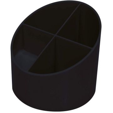 Photo Pot à crayons - Plastique recyclé - Noir HELIT The Green Cross