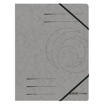 Photo Chemise à élastiques - A4 - Gris foncé : HERLITZ  11159670