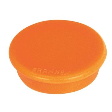 Photo Aimants ronds - 32 mm - Orange : FRANKEN Lot de 10