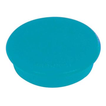 Photo Lot de 10 Aimants ronds - 32 mm - Bleu clair : FRANKEN