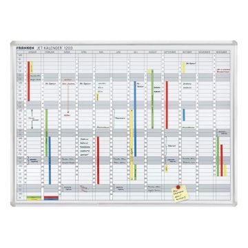 Photo Tableau pour planning annuel : FRANKEN Jet Calendrier