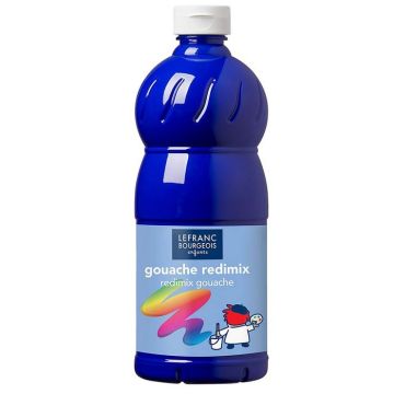 Photo Gouache liquide - Bleu outremer - 1000 ml LEFRANC