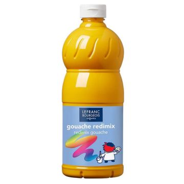 Photo Gouache liquide - Jaune d'or - 1000 ml LEFRANC