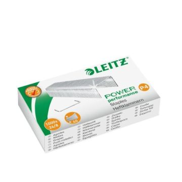 Photo LEITZ : Boite de 1000 agrafes zinguées - 24/8 - 5571-00-00