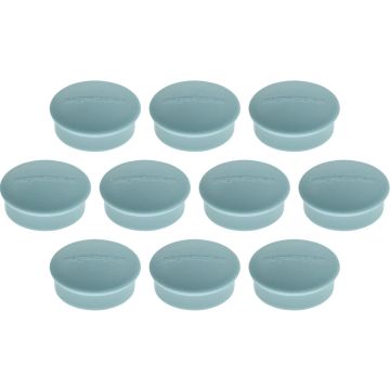 Photo Lot de 10 Aimants ronds - 20 mm - Bleu : MAGNETOPLAN 1664603
