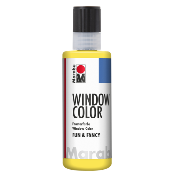 Photo MARABU FUN & FANCY :  Peinture pour Window Color - 80 ml - Jaune