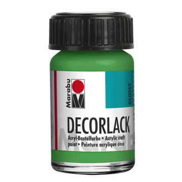 Photo MARABU : Vernis acrylique - Decorlack - 15 ml - Vert clair flacon