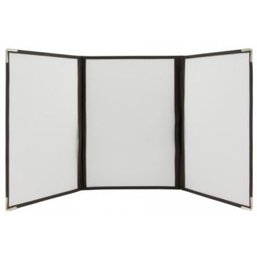 Photo Protège-menu transparent A4 - Pour 6 visuels SECURIT Crystal