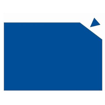 Photo Feuille magnétique inscriptible - Bleu foncé - 200 x 295 mm : FRANKEN MP841 03