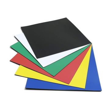 Photo Lot de 6 feuilles magnétiques à découper : NOBO 1901104