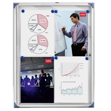 Photo Vitrine d'intérieur PACIFIC extra plate - 510 x 370 mm : NOBO 1901798