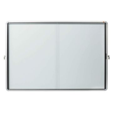 Photo Vitrine - Porte coulissante - 1412 x 1000 mm : NOBO 1902571