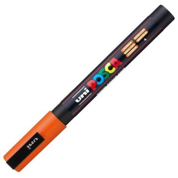 Marqueur peinture Posca PC 3M - Pointe conique fine - Orange UNI-BALL Image