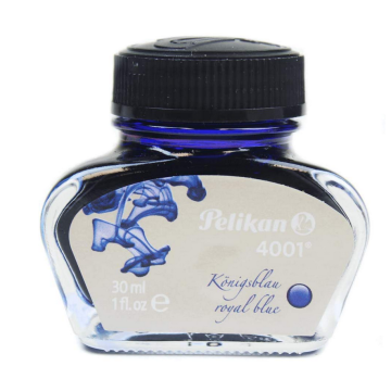 Photo PELIKAN : Encre de chine 4001 - Bleu Royal 301010