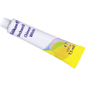 Photo PELIKAN : Blanc de Chine pâteux - 7,5 ml - 831289/732-3