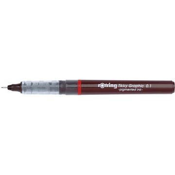 ROTRING : Stylo feutre Tikky Graphic - Noir  0,10 mm - S0814730 image