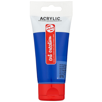 Photo ROYAL TALENS : Peinture acrylique ArtCréation - Bleu phtalo - 75 ml