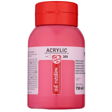 Photo ROYAL TALENS : Peinture acrylique ArtCréation - Magenta primaire - 750 ml Rouge