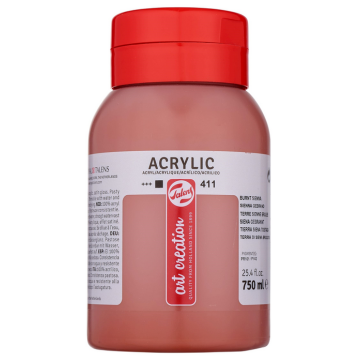 Photo ROYAL TALENS : Peinture acrylique ArtCréation - Terre Sienne brûlée - 750 ml Flacon
