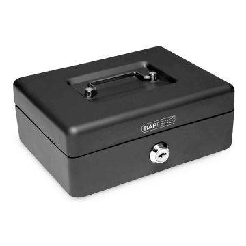 Photo Caisse à monnaie fermée - Noir - 300 x 210 mm : RAPESCO