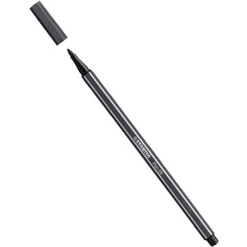 Photo STABILO 68/97 : Stylo-feutre Pen 68 - Gris noir