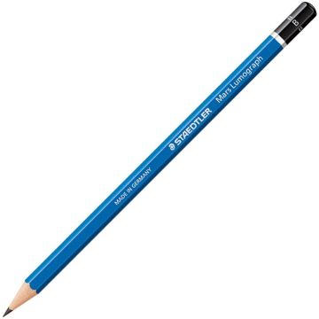 Photo STAEDTLER 100-B : Crayon graphite Mars Lumograph - B