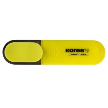 Photo Surligneur Bright Liner - Jaune : KORES