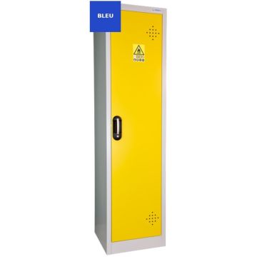 Armoire Bleu pour produits dangereux  AZ150 fermée