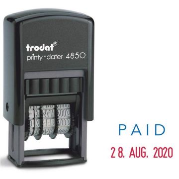 Photo TRODAT Dateur Printy-Dater - 4850L2 - PAYE LE