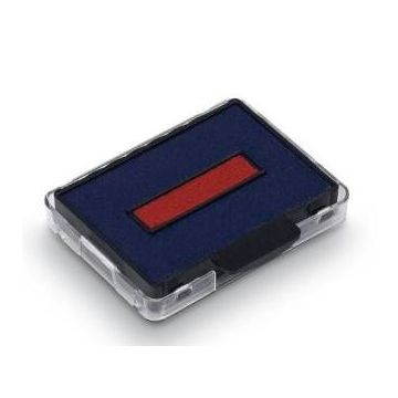 Photo TRODAT : Cassette de rechange pour tampon 6/50/2 - Bleu/Rouge - 51 50321