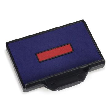 Photo TRODAT : Cassette de rechange pour tampon 6/56/2 - Bleu/Rouge - 51 56321