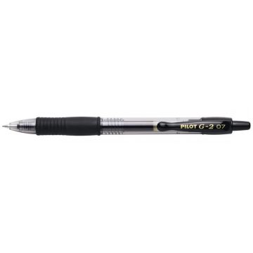 Stylo roller à encre gel G-2 07 - Noir : PILOT Visuel